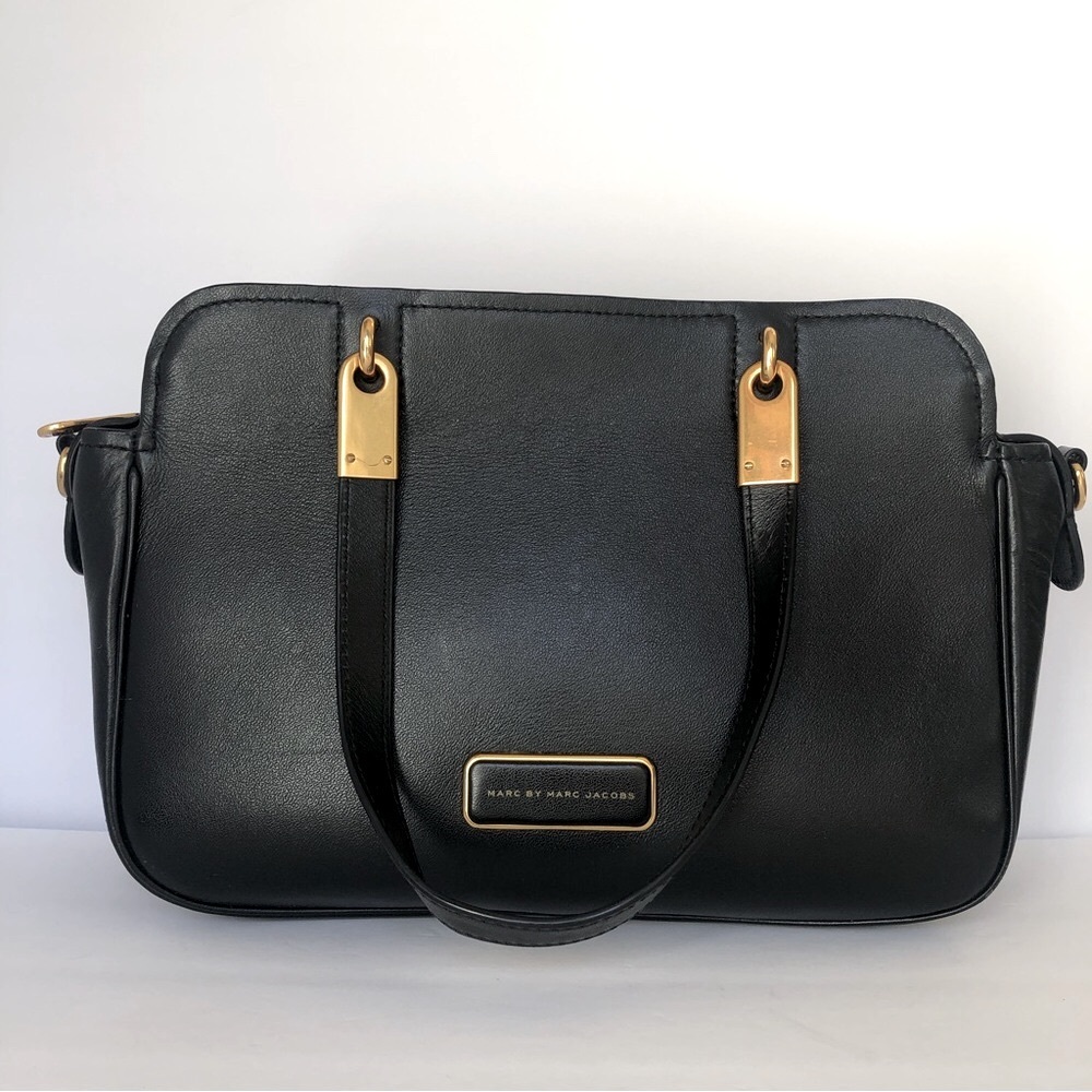 MARC BY MARC JACOBS MOTIF TOTE BAG LEATHER